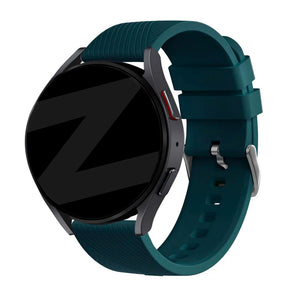 Bandz Bracelet silicone 'Deluxe' Huawei Watch GT 7 - 46mm (vert foncé)