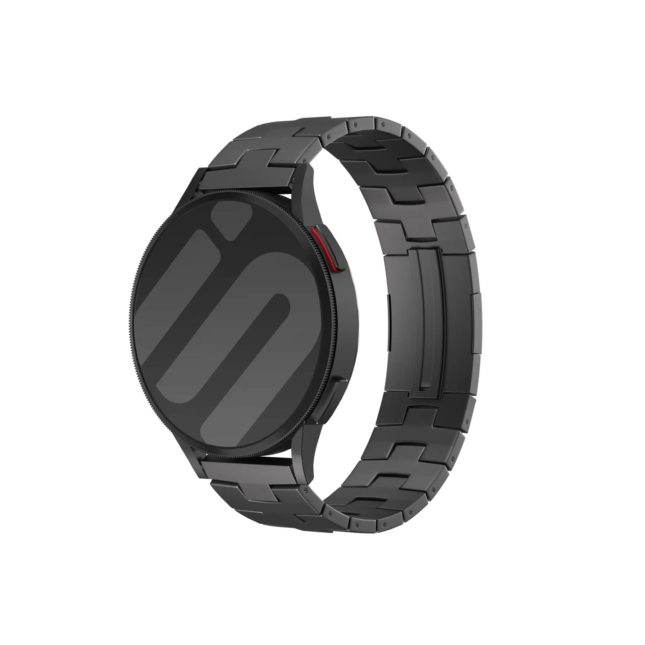 Bracelet en titane avec boucle plate Huawei Watch 5 - 46mm (graphite)