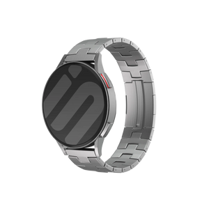 Bracelet titane granulé Xiaomi Watch 2 Pro (boucle plate) (argent)