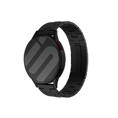 Bracelet titane granulaire Huawei Watch GT 5 Pro - 46mm- cierre plano (noir)