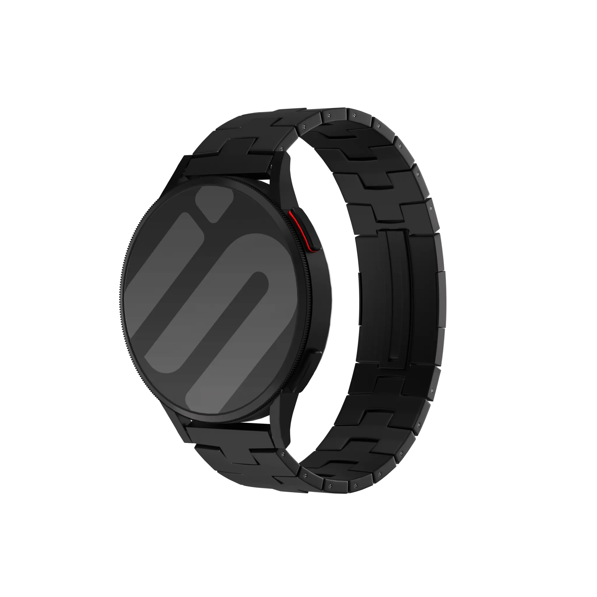 Bracelet titane grain (fermoir plat) Suunto Nautic S (noir)