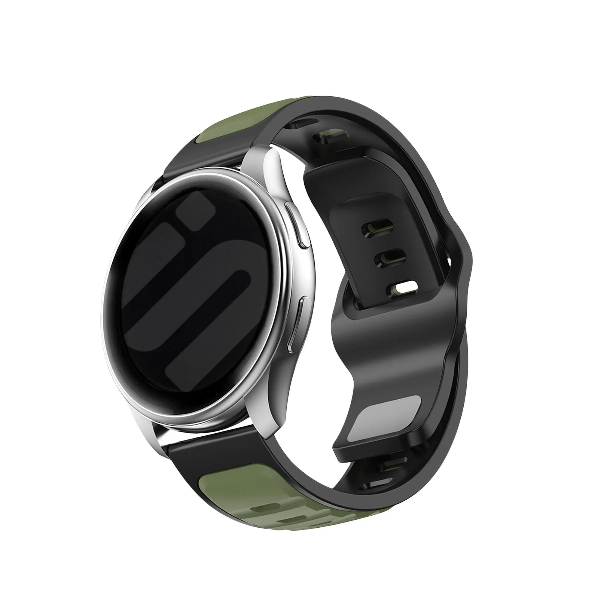 Polar Grit X Outdoor Duo Silicone Strap (Green/Black)