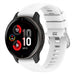 Bracelet silicone Garmin Venu 2 Plus (blanc)