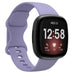 Bracelet silicone pour Fitbit Versa 3 (lavande)