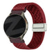 Bandz Huawei Watch GT 2 42mm Vintage Nylon Strap (Wine Red)