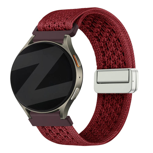 Bandz Bracelet nylon Vintage Amazfit GTS 2 (bordeaux)