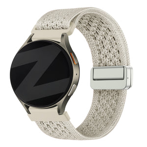 Bandz Bracelet nylon Vintage Garmin Vivoactive 3 (lumière stellaire)