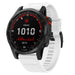 Bracelet silicone Garmin Fenix 7 (blanc)