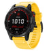 Bracelet silicone Garmin Fenix 7 (jaune)