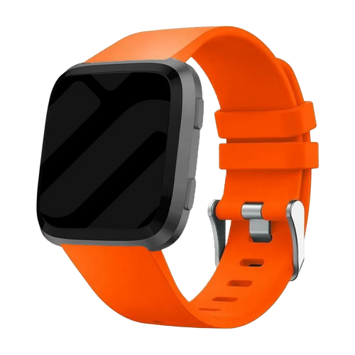 Bracelet silicone Fitbit Versa (orange)