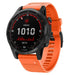 Bracelet silicone Garmin Fenix 7 (orange)