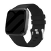 Bracelet silicone Fitbit Versa (noir)