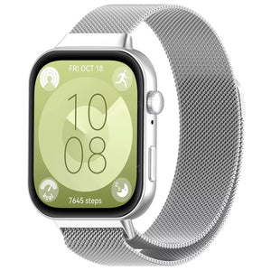 Bracelet milanais Huawei Watch Fit 4 Pro (argenté)