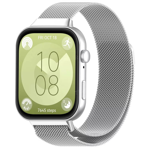 Bracelet milanais Huawei Watch Fit 4 Pro (argenté)