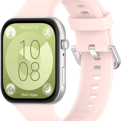 Bracelet silicone Huawei Watch Fit 5 (rose pâle)