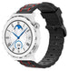 Bracelet sport boucle Huawei Watch GT 3 Pro 43mm (noir/rouge)