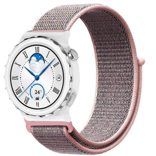 Nylon Strap, on a watch, 3/4 front view