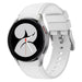 Bracelet Samsung Galaxy Watch 4 40mm silicone (blanc)