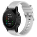 Bracelet silicone brillant Garmin Forerunner 970 (blanc)