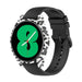 Coque rigide Samsung Galaxy Watch 4 44mm (white leopard)