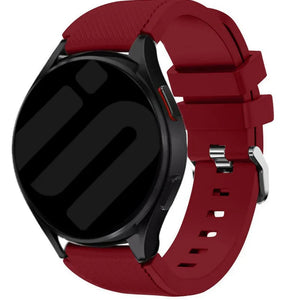 Bracelet silicone sergé Xiaomi Watch 2 Pro (bordeaux)