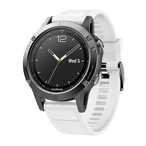 Bracelet silicone Garmin Approach S62 (blanc)
