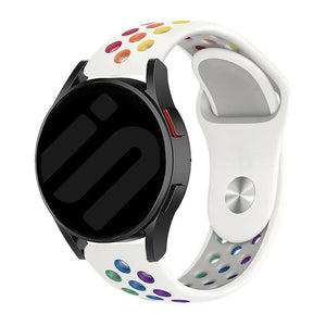 Bracelet sport Amazfit GTS 4 (blanc/coloré)