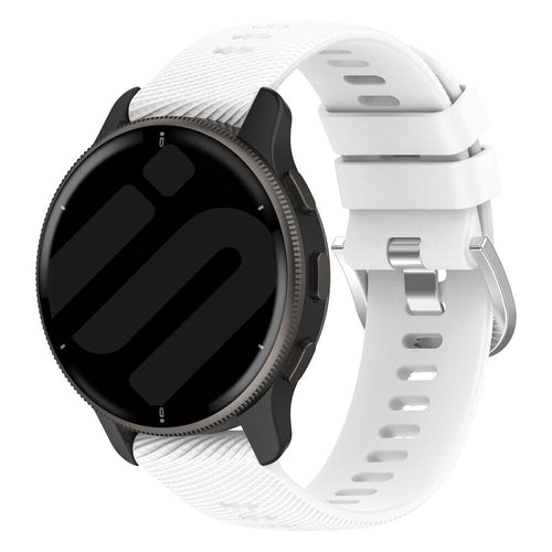 Bracelet silicone Garmin Approach S12 (blanc)