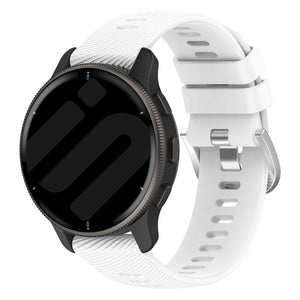 Bracelet silicone Garmin D2 Air X10 (blanc)