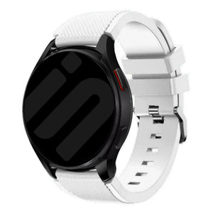Bracelet silicone sergé Coros Pace 3 (blanc)