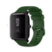 Bracelet silicone luxe Xiaomi Amazfit Bip (vert armée)