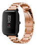 Bracelet acier Xiaomi Amazfit Bip (or rose)