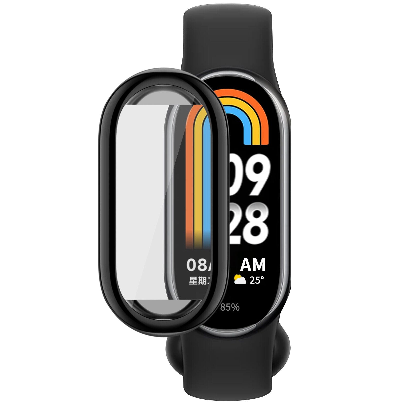 Coque de TPU Xiaomi Smart Band 9 (transparent)