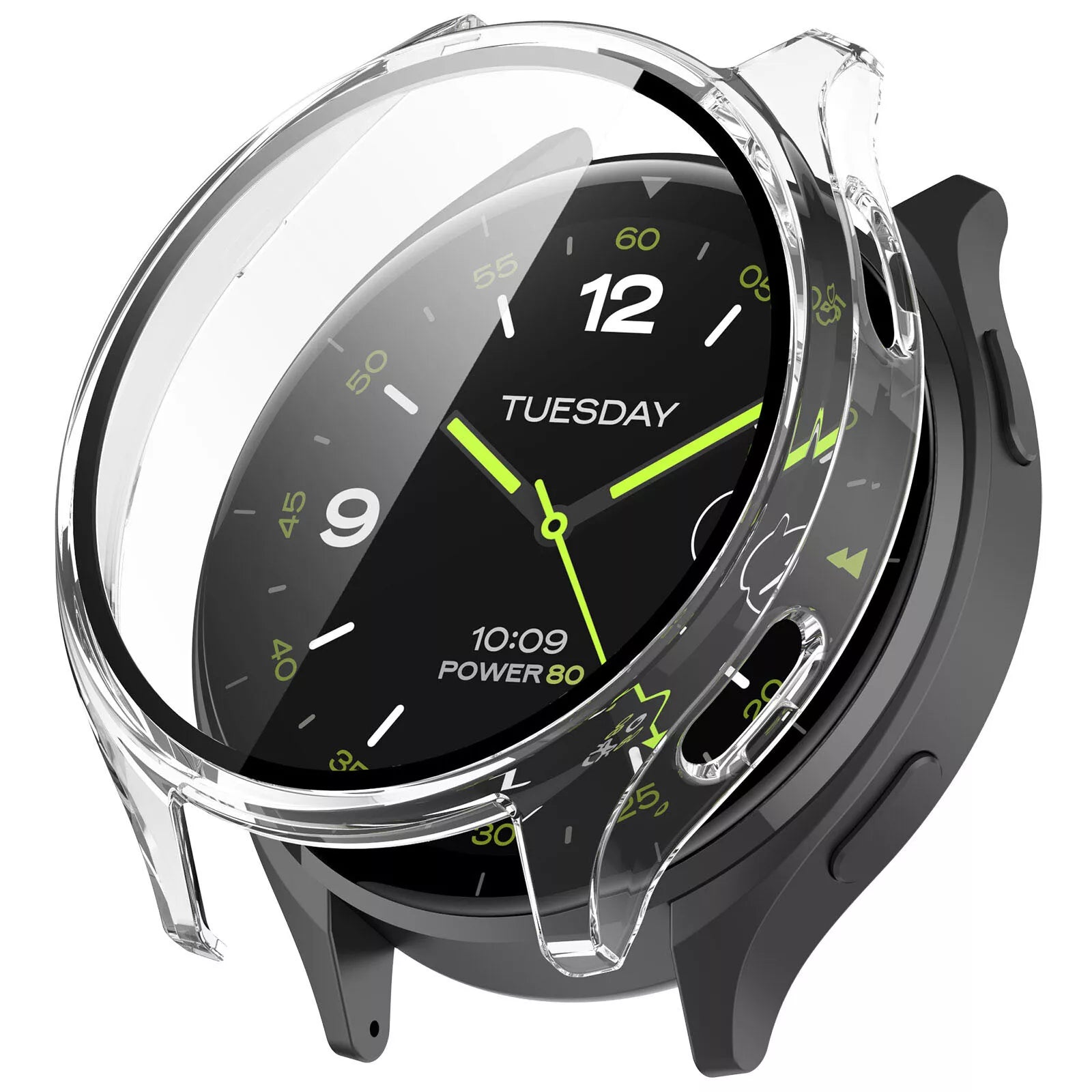 Coque rigide Xiaomi Watch 2 avec verre (transparent)