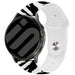 Garmin Forerunner 645 Print Silicone Strap (Wild Zebra)