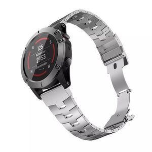 Bracelet titane Garmin Approach S70 - 47mm (argent)