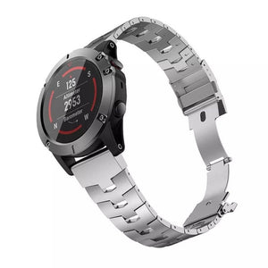 Bracelet titane Garmin D2 Delta (argent)