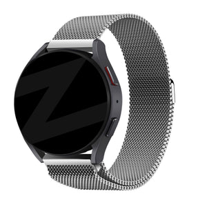 Bandz Bracelet milanais Garmin Forerunner 245 (argent)