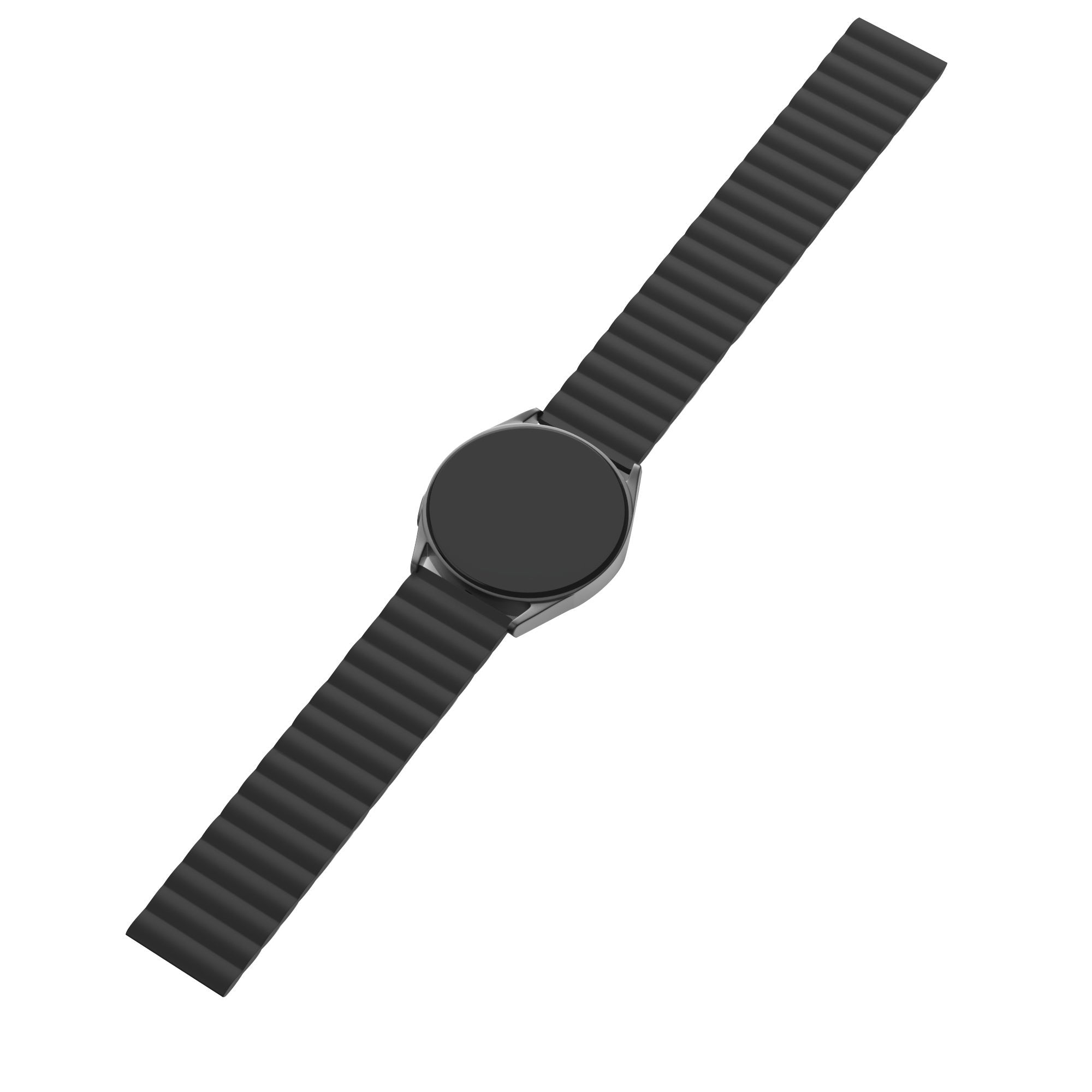 Withings Steel HR Sport Magnetic Silicone Strap (Black)