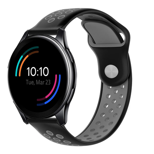 zwart-grijs-siliconen-met-gaatjes-bandjes