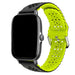 Bracelet silicone avec motif Xiaomi Amazfit Bip (noir/vert)