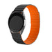 Samsung Gear Sport Magnetic Silicone Strap (Black/Orange)