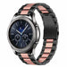 Bracelet acier Samsung Gear S3 (noir/rose)