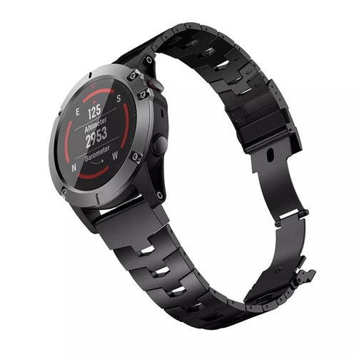 Bracelet titane Garmin Forerunner 970 (noir)