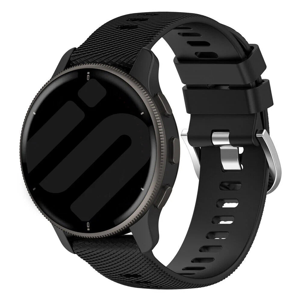 Coros Apex 42mm Silicone Strap (Black)