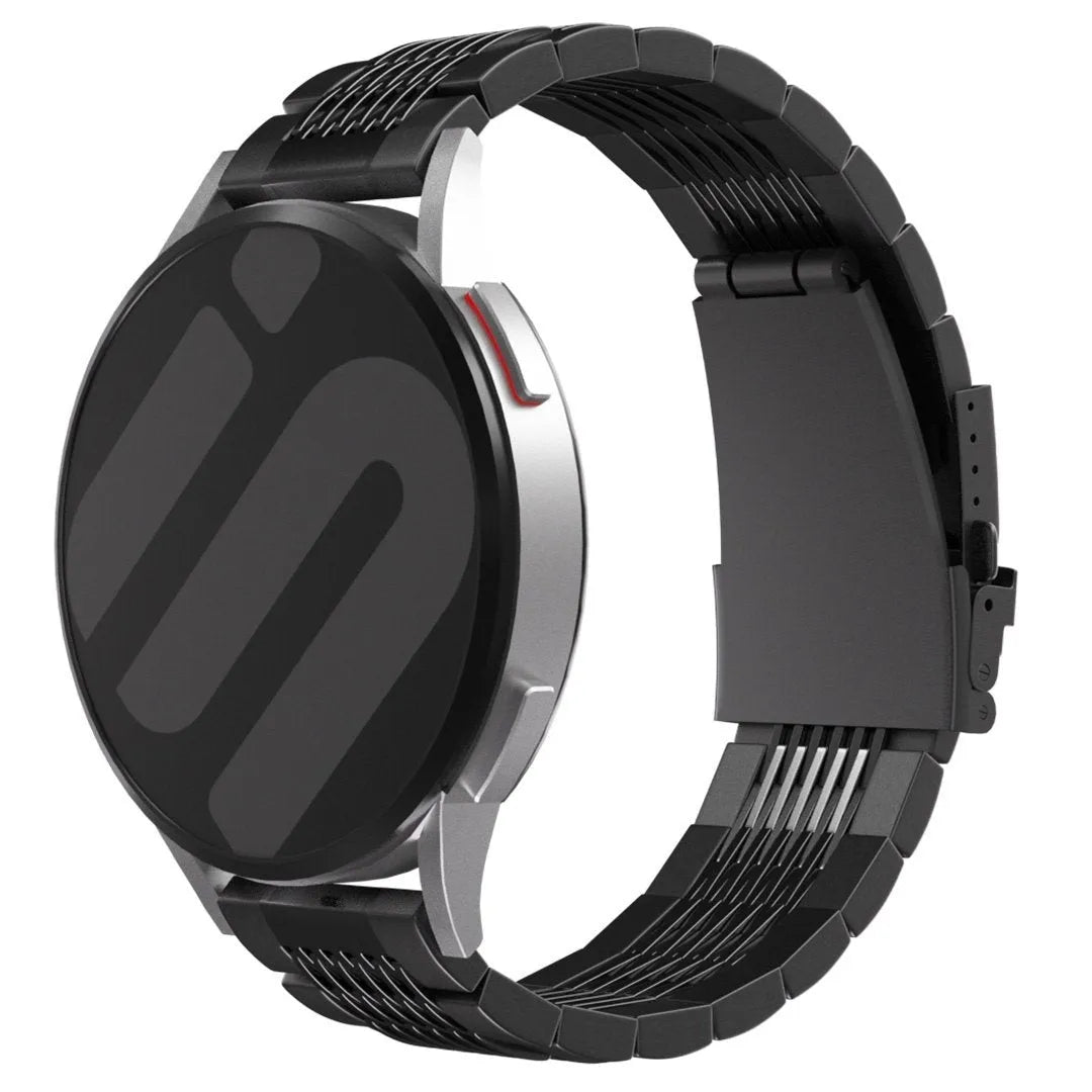 Bracelet acier avec maillons Premium Coros Apex 2 (noir)