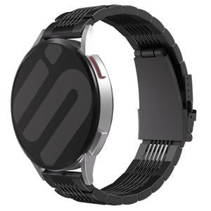 Bracelet acier Premium Huawei Watch GT 6 - 46mm (noir)