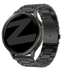 Bandz Bracelet acier 'Classic' Garmin Forerunner 255s (noir)
