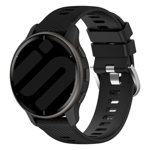 Bracelet silicone Garmin Approach S12 (noir)