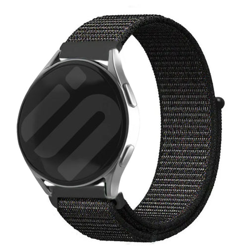 Bracelet nylon Amazfit GTS 4 (noir)